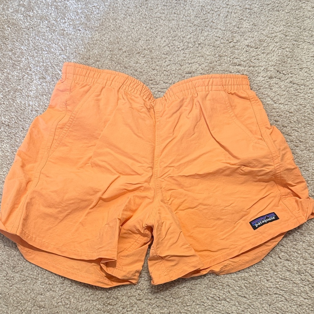Patagonia Orange Athletic Women's Shorts